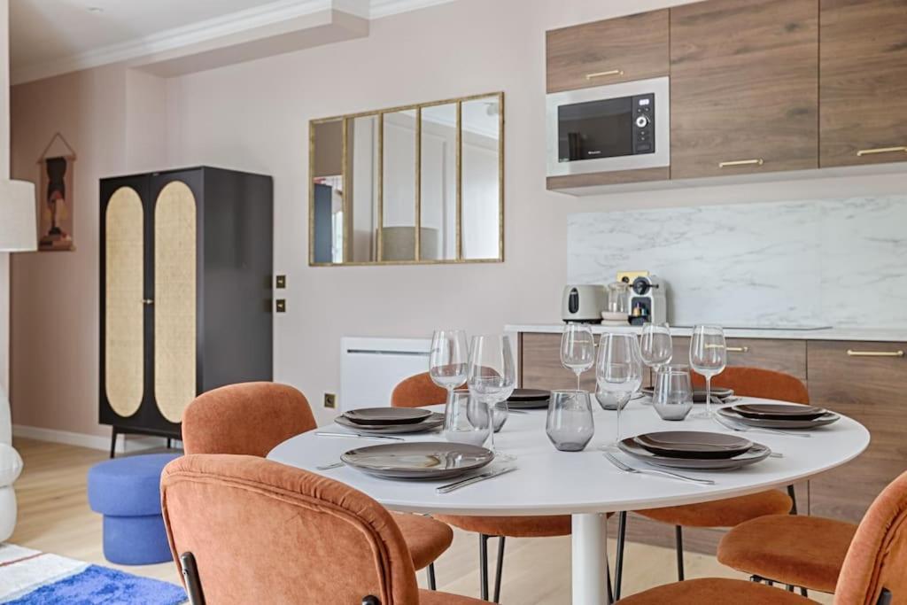 Mykeypers - Luxury Flat 3br 8p With Jacuzzi - Haussmann * Parigi